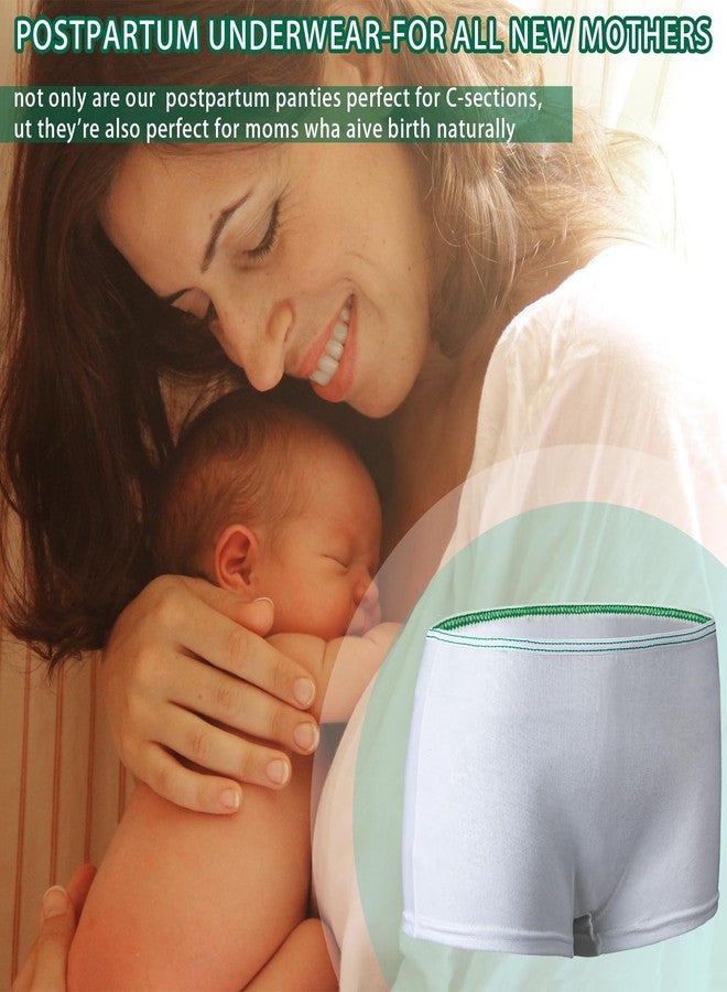 Cutecrop ملابس داخلية نسائية شبكية للاستخدام مرة واحدة من كيوت كروب، 30 قطعة، سراويل داخلية نسائية قابلة للتهوية، سراويل داخلية مرنة للعناية بالحمل (مقاس صغير) - Image 5